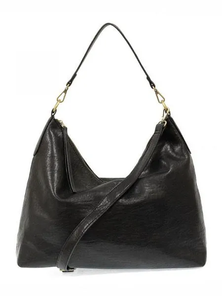 Sloane Slouchy Hobo Bag - L8132-00  -  Women's  BLACK