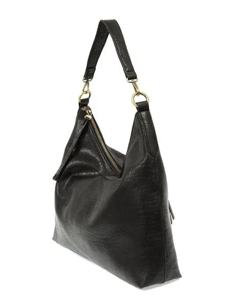 Sloane Slouchy Hobo Bag - L8132-00  -  Women's  BLACK