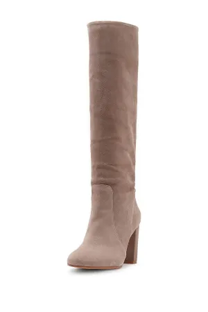Slouchy Chunky Heel Suede Sessily Foxy Quick resolution Knee Personalized service Vince Taupe Block High Boot Camuto