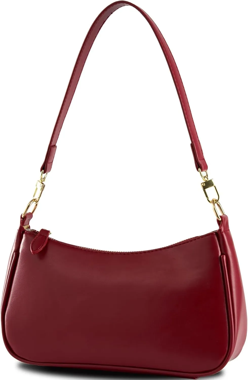 Small Cresent Shoulder Bags Crossbody Purses for Women Vegan Leather Handbag Clutch Hobo Purse