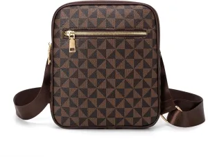Small Crossbody Bag for Men Deigner Sling Shoulder Messenger Bags Phone Purse with Adjustable Strap Work Travel