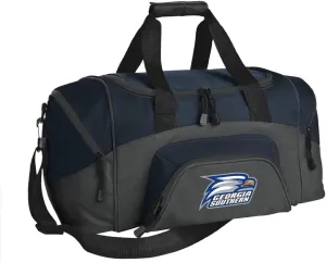 SMALL Georgia Southern Gym Bag Deluxe GS Eagles Logo Carryon Travel Duffel Bag Duffle