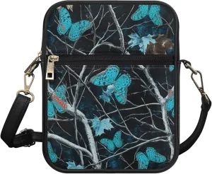 Small Messenger Bag Office Briefcase Crossbody Travel Bag for Women and Men with Inner Card Slot for Cash Work Bag