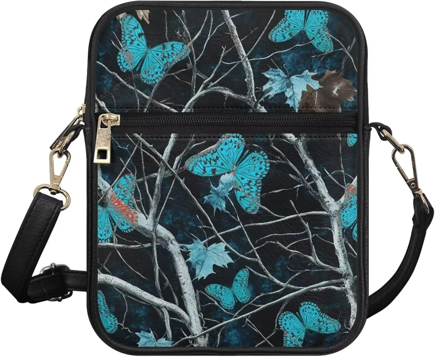 Small Messenger Bag Office Briefcase Crossbody Travel Bag for Women and Men with Inner Card Slot for Cash Work Bag