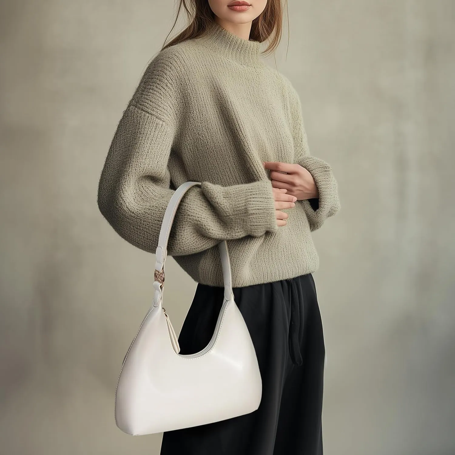 Small Purses for Women Crescent Bag Small Hobo Bag Everyday Purse Trendy Bags for Women
