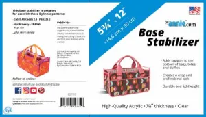 Spring promotion 5-3/4in 12in Dedicated support Stabilizer x Base