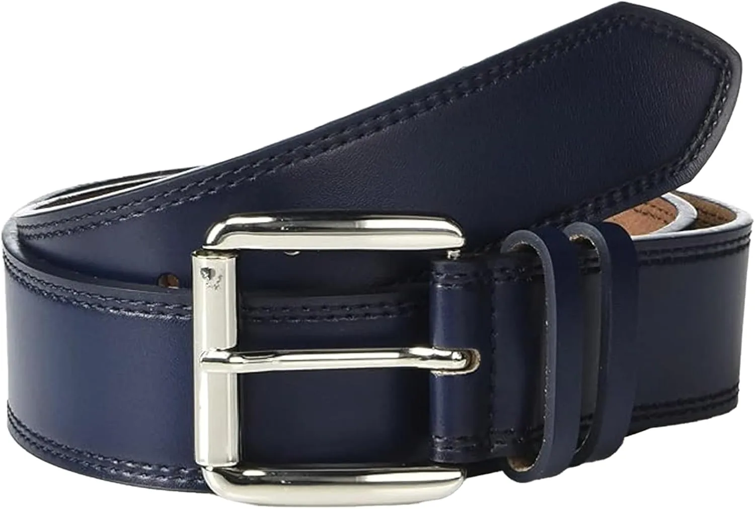 Stacy Adams Men's Dylan 40mm Burnished Leather Belt