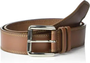 Stacy Adams Men's Dylan 40mm Burnished Leather Belt
