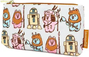 STAR WARS Pastel Ewok AOP Nylon Cosmetic Pouch