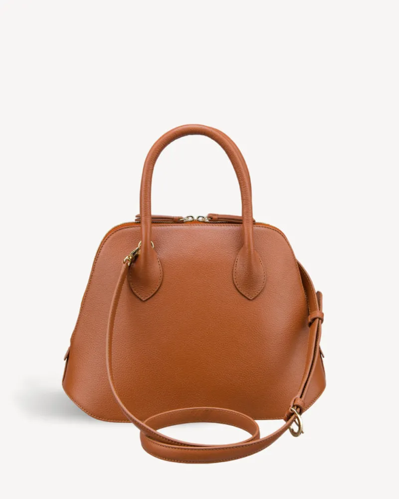 Stella Satchel Bag - Tan
