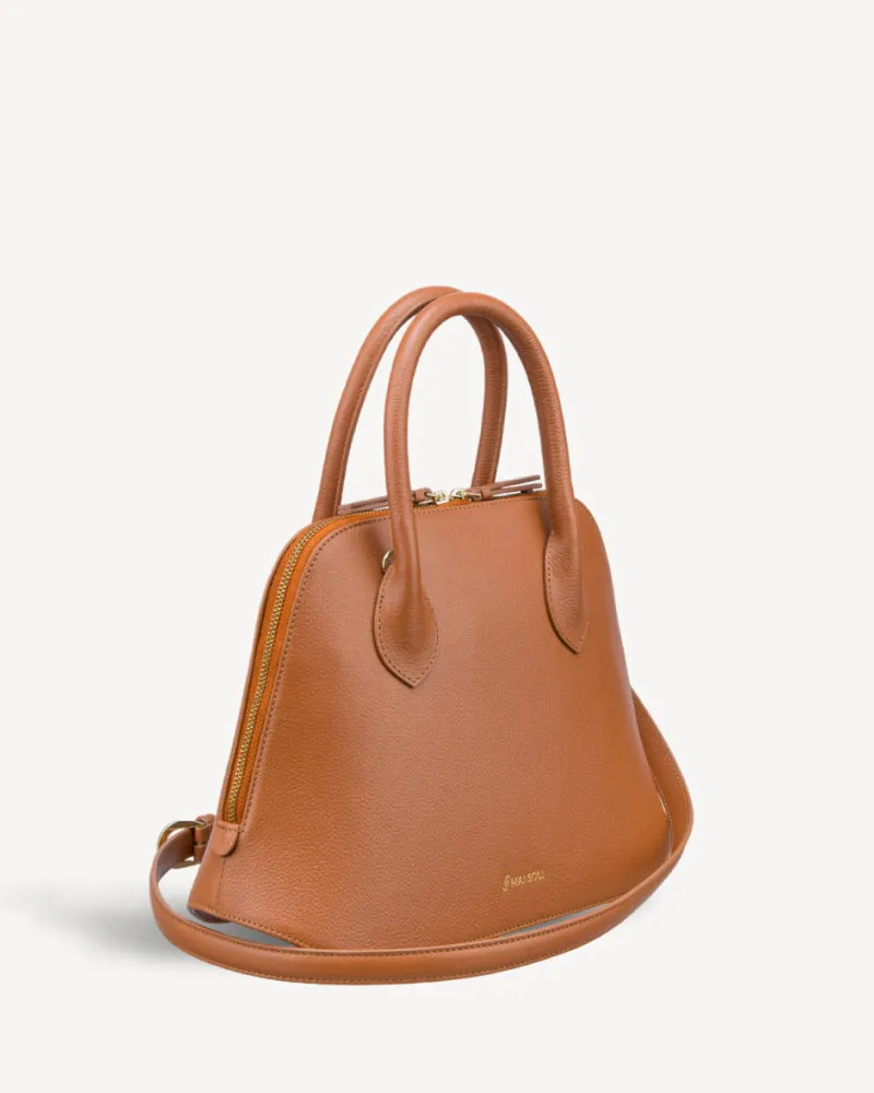 Stella Satchel Bag - Tan