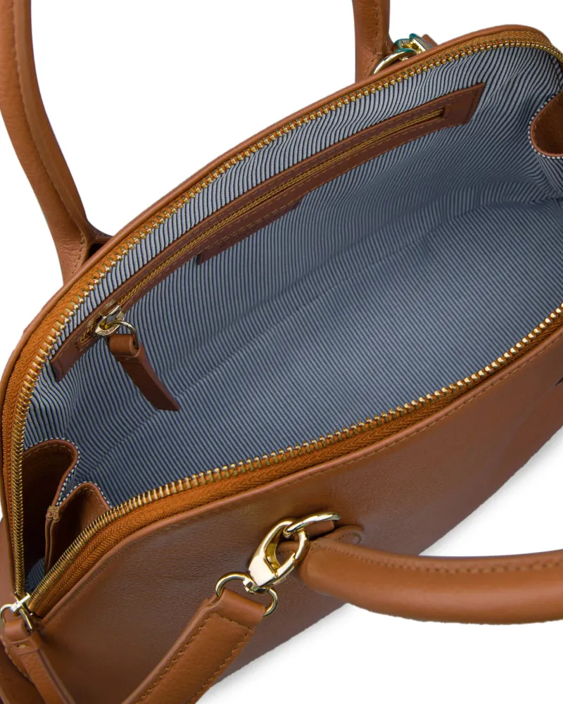 Stella Satchel Bag - Tan
