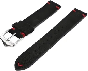 Suede Leather Vintage Watch Straps Quick Release Watchbands Replacement Compatible with Men Women Watch Accessories