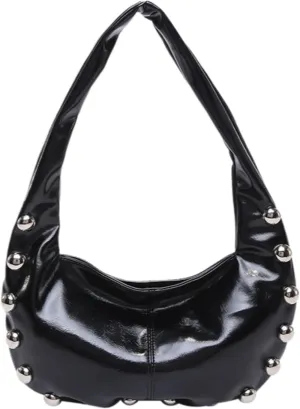 Suede Purses Studded Purse Cute Y2k Shoulder Bag Fall Vintage 2000s Streetwear 90s