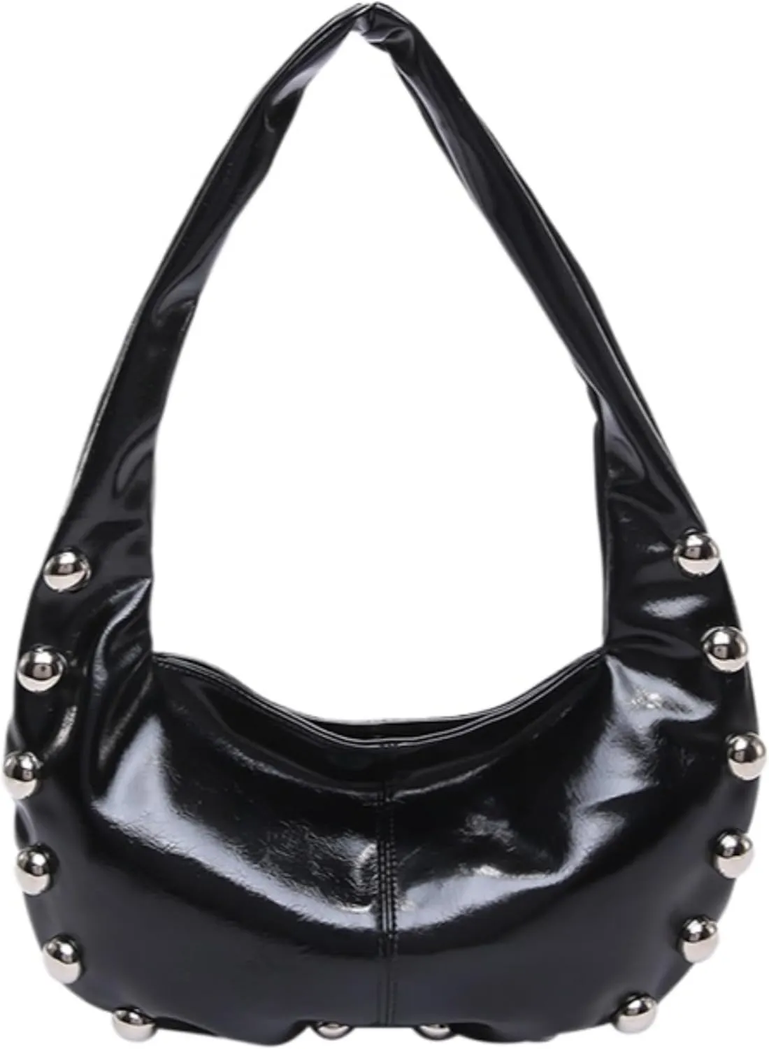 Suede Purses Studded Purse Cute Y2k Shoulder Bag Fall Vintage 2000s Streetwear 90s