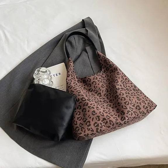 Suede Tote Bag for Women Hobo Bags Large Capacity Top Handle Bag Shoulder Bag,Premium Faux Suede Material