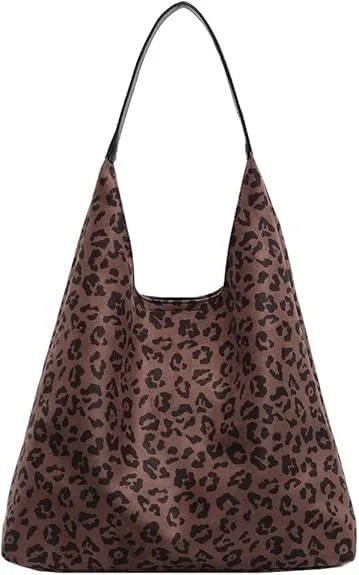 Suede Tote Bag for Women Hobo Bags Large Capacity Top Handle Bag Shoulder Bag,Premium Faux Suede Material