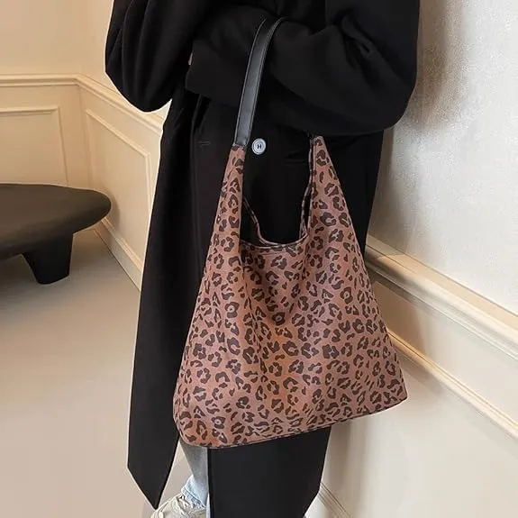 Suede Tote Bag for Women Hobo Bags Large Capacity Top Handle Bag Shoulder Bag,Premium Faux Suede Material