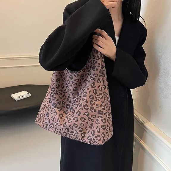 Suede Tote Bag for Women Hobo Bags Large Capacity Top Handle Bag Shoulder Bag,Premium Faux Suede Material