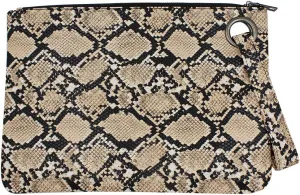 Suillty Women's Oversized Snakeskin Clutch Envelope Bag Messenger Handbag Tote Wristlet Bag