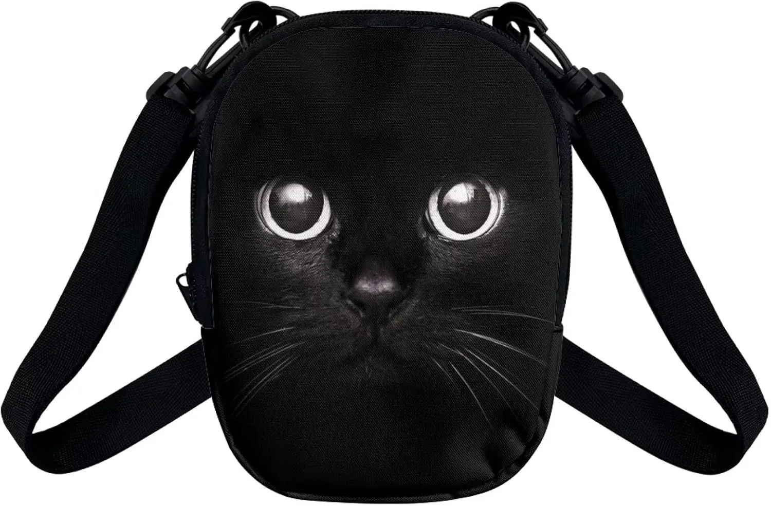 Suobstales Messenger Bag for Women Crossbody Zipper Bag with Adjustable Strap Portable Phone Purse Shoulder Handbag