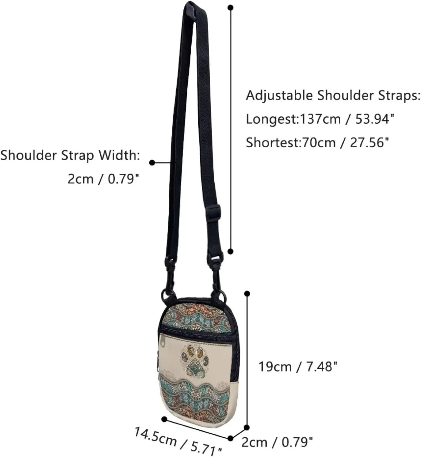 Suobstales Small Crossbody Bags for Men Casual Shoulder Bag Chest Bag Youth Messenger Bag Purses and Bags
