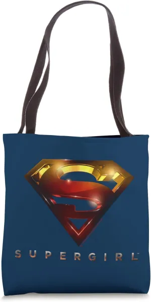 Supergirl: TV Series Logo Glare 3D Tote Bag