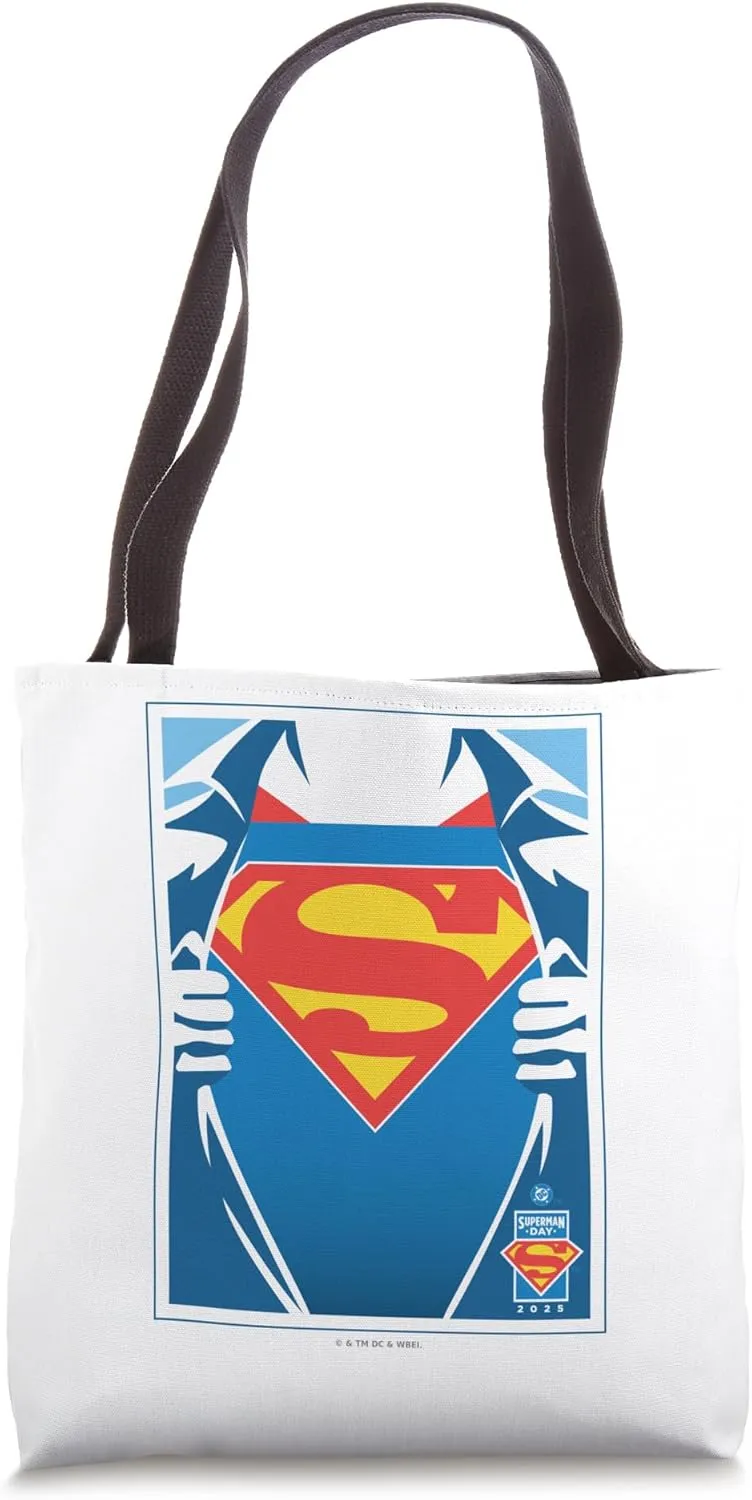 Superman Superman Day 2025 Chest Logo Tote Bag
