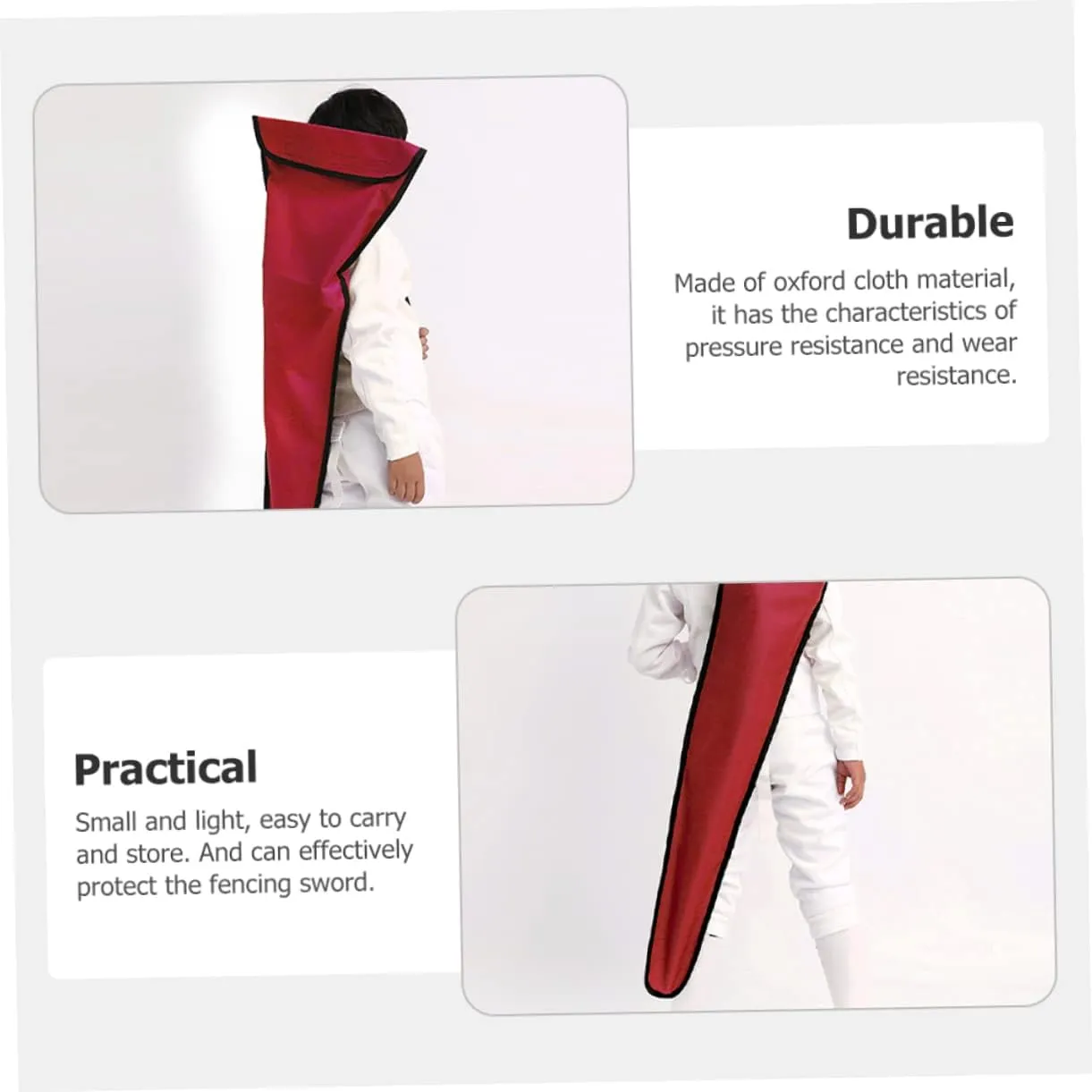 SUPVOX Multi-function Sword Bag Outdoor Sword Bag Fencing Sword Fencing Supply Fencing Accessories Storage
