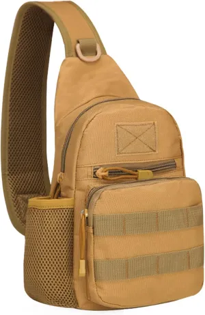 Tactical Shoulder Bag, Outdoor Sports Climbing Hiking Trekking Backpack, Men Military Hunting Fishing Molle Pack
