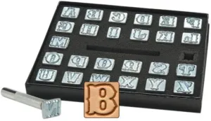 Tandy Leather Craftool� 3/4" (19 mm) Standard Alphabet Set 8131-00