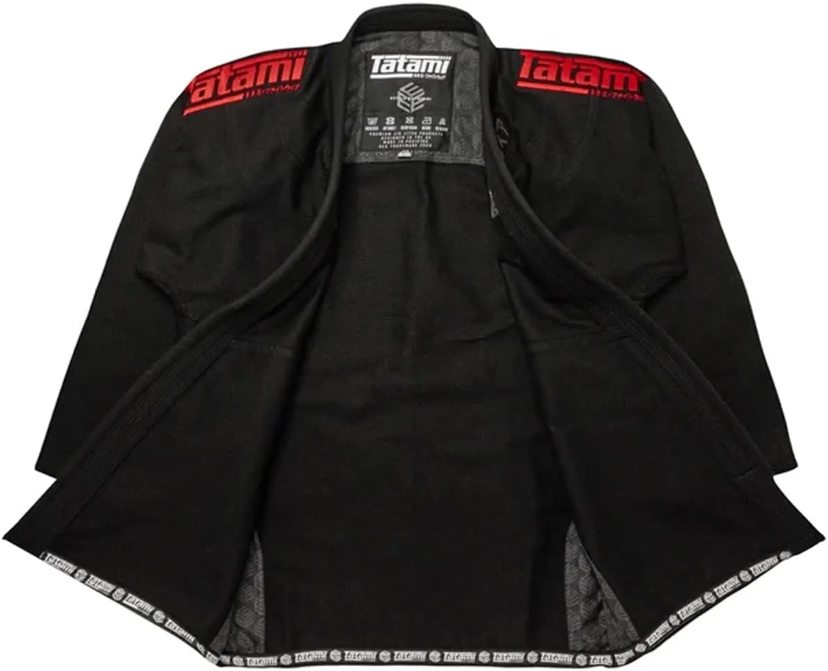 Tatami Fightwear Estilo Black Label BJJ Gi - Black/Black