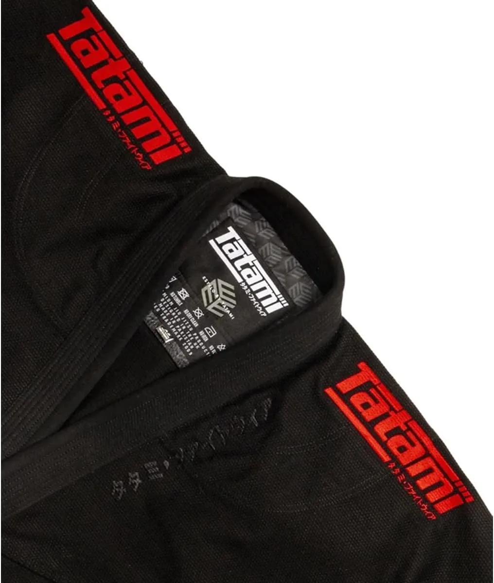 Tatami Fightwear Estilo Black Label BJJ Gi - Black/Black