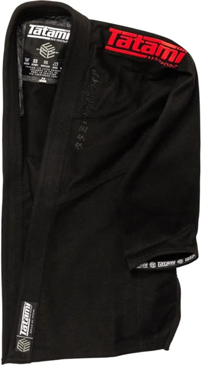 Tatami Fightwear Estilo Black Label BJJ Gi - Black/Black
