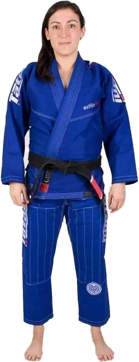 Tatami Fightwear Women's Estilo 6.0 Premium BJJ Gi - Blue/White