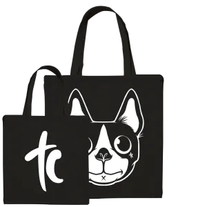 Terrier Cvlt "Logo" Black Tote