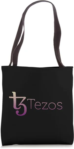 Tezos XTZ Logo Image Cryptocurrency Tote Bag