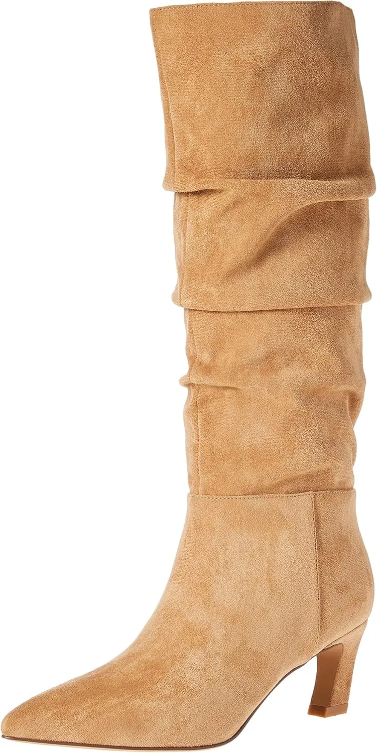 The Drop Women's Gertie Suede Slouchy Boot