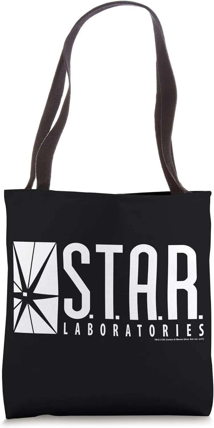 The Flash: TV Series S.T.A.R. Labs Logo Tote Bag
