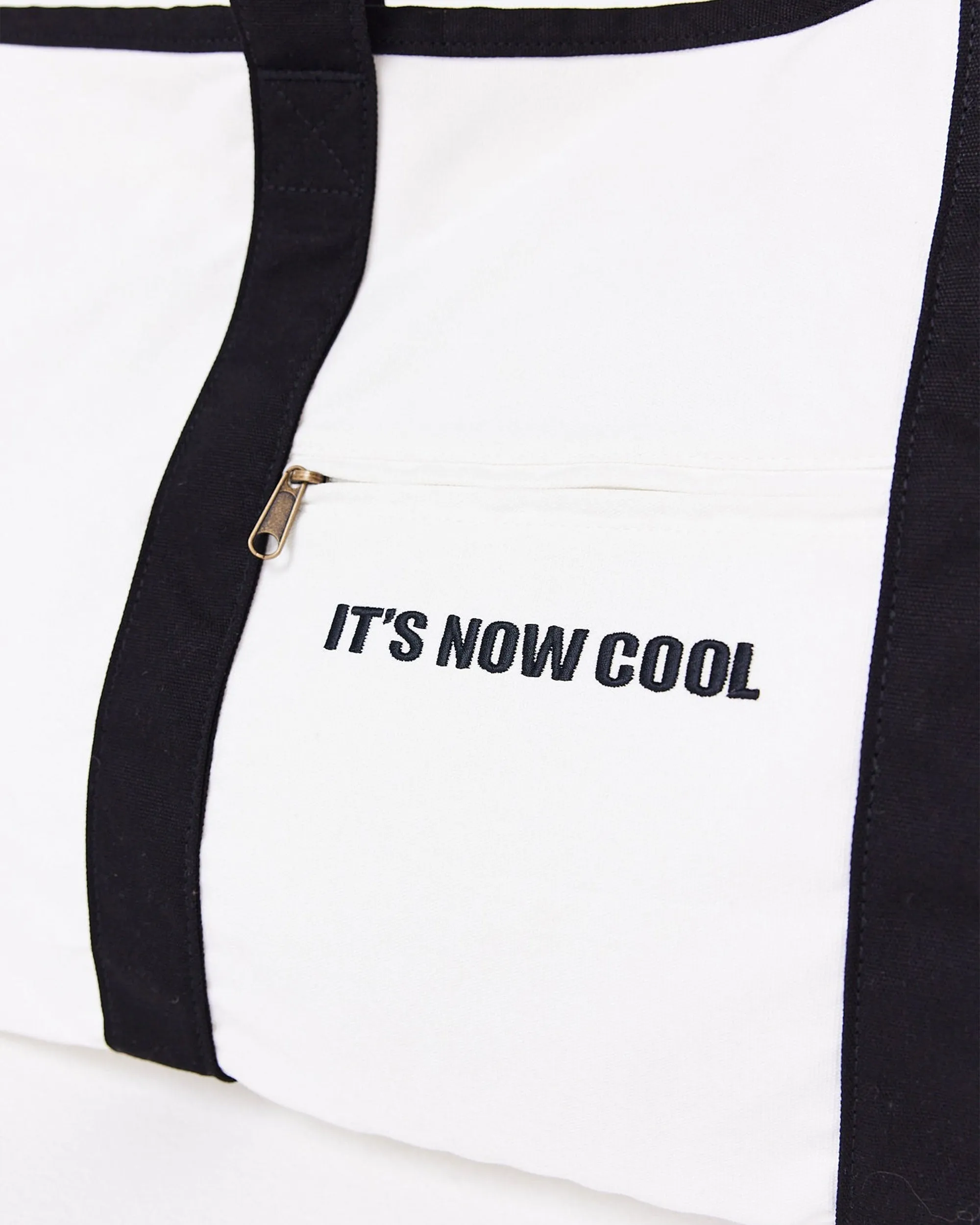 THE LUXE TOTE BAG - VINTAGE WHITE