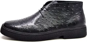 The Original British Walkers Men's Playboy High top Chukka Boot - Ostrich