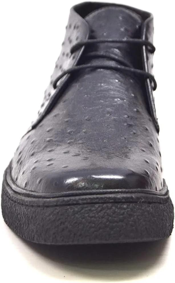 The Original British Walkers Men's Playboy High top Chukka Boot - Ostrich
