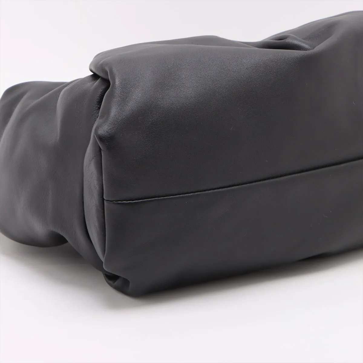 The Shoulder Pouch Medium Hobo Bag Black