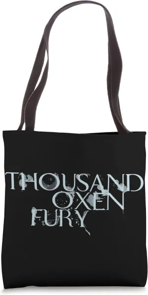 Thousand Oxen Fury Logo Tote Bag