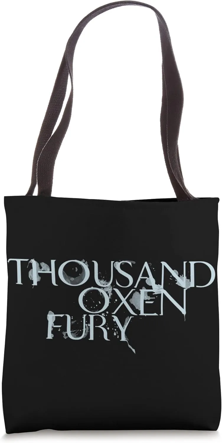 Thousand Oxen Fury Logo Tote Bag