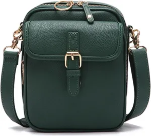 Tojoyride Crossbody Bag, Urvashi Crossbody Leather Bag, Vintage Anti Theft Purse Messenger Shoulder Bags