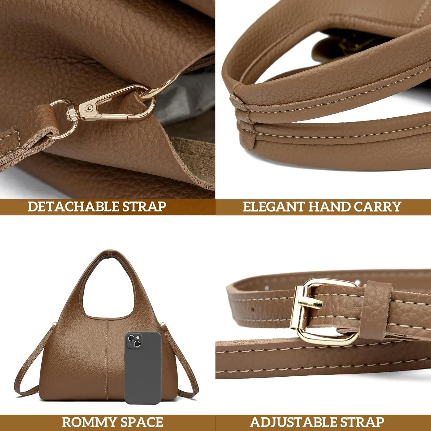 Top Handle Purses for Women Satchel Purses PU Leather Crossbody Bag Trendy Shoulder Bag