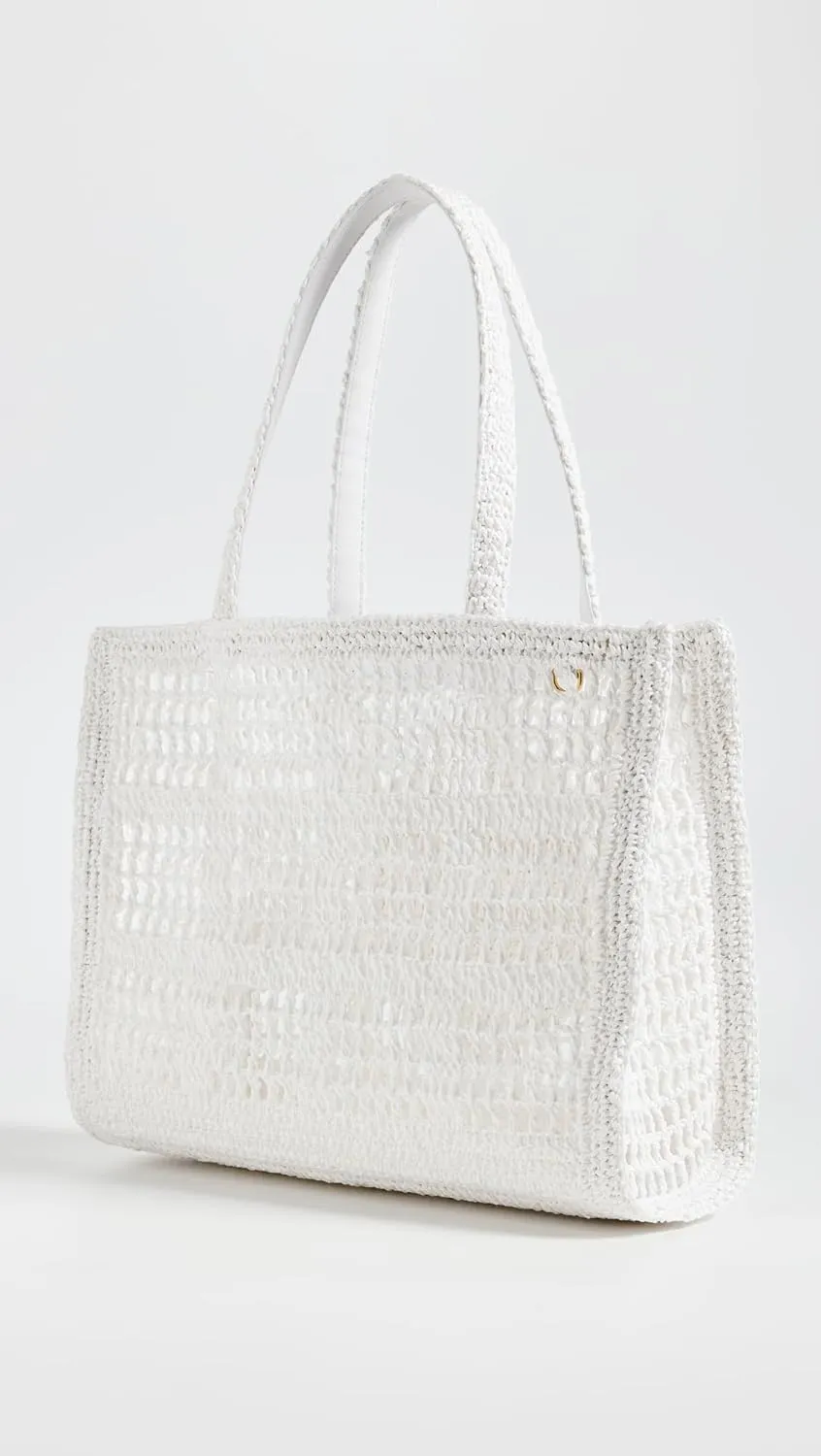 Tory Burch Women's Ella Hand Crocheted Small Tote