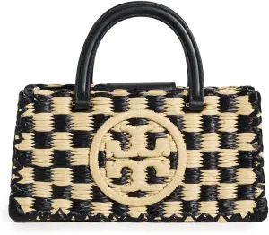 Tory Burch Women's Ella Hand Crocheted Top Handle Bag