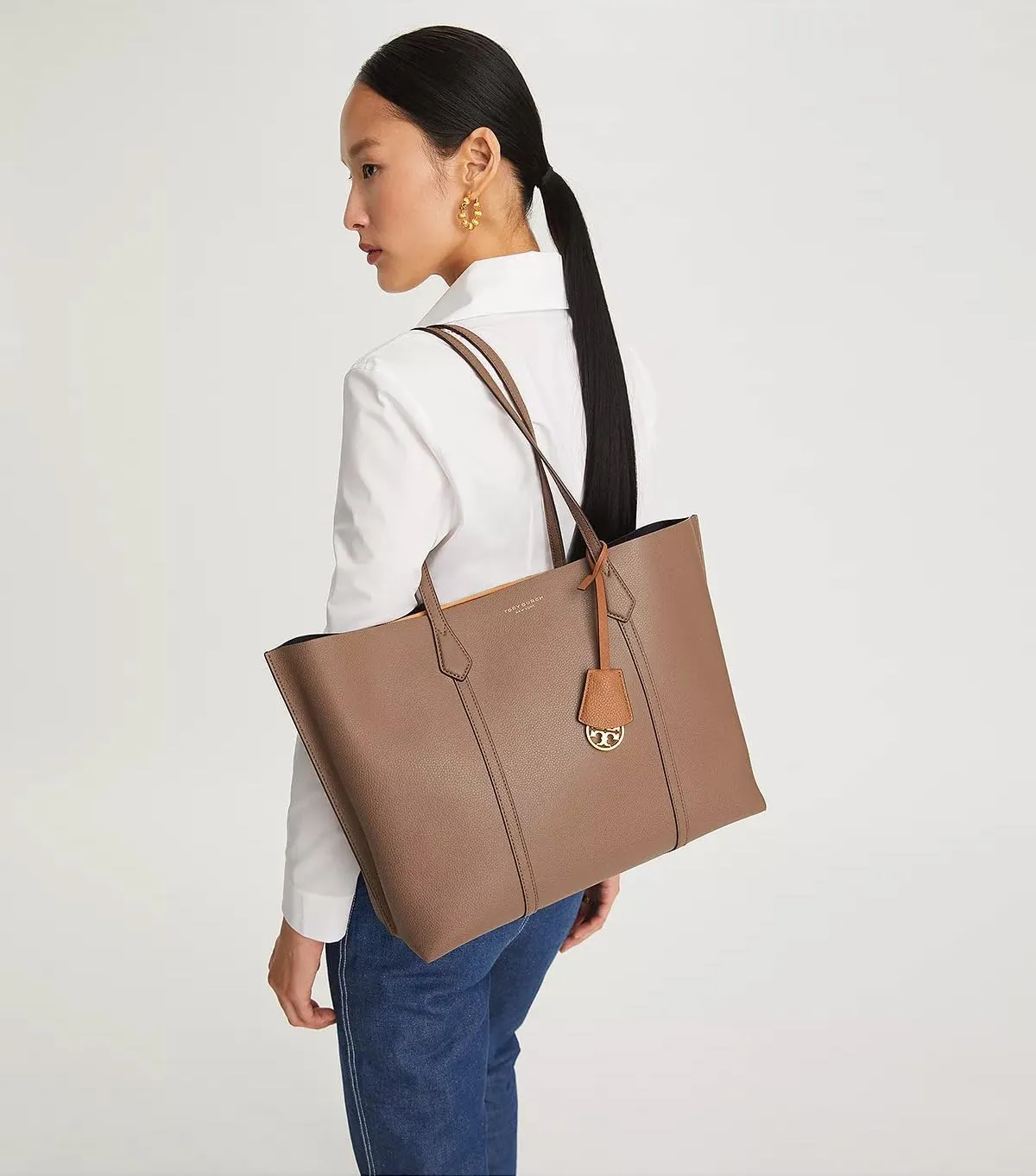 Tory Burch Women's Perry Triple Compartment Tote